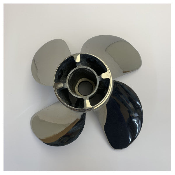 Mercury Ventera Propeller 8M0214726 15 x 22 HR - rustfrit stål til påhængsmotor 