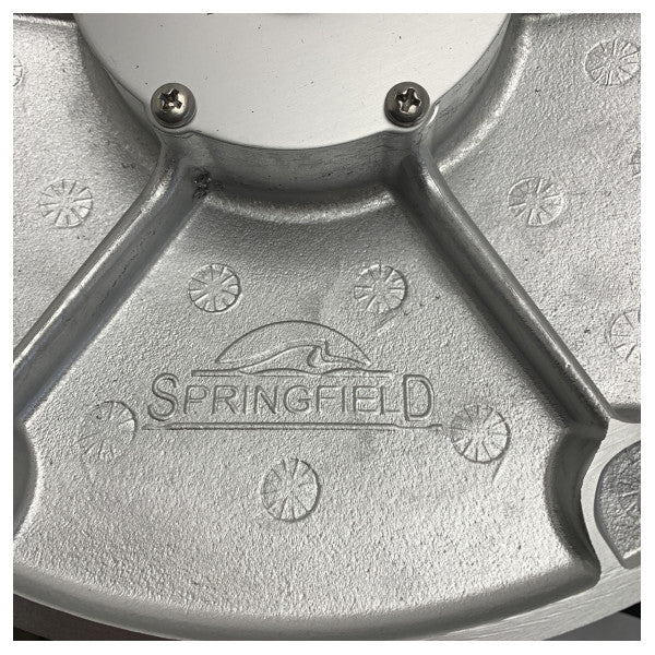 Springfield justerbar marinaluminium førersete base H25 til 30 cm - 1260751-U 