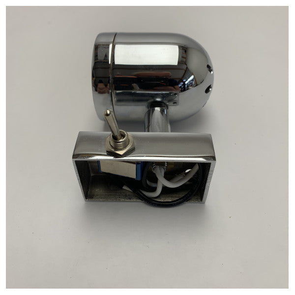 Watski Chrome Ottone Luce di Lettura Regolabile 12/24V - 60613 