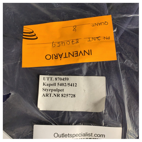 Uttern S54 Blå Kanvas Styrekonsolltrekk - 870459 