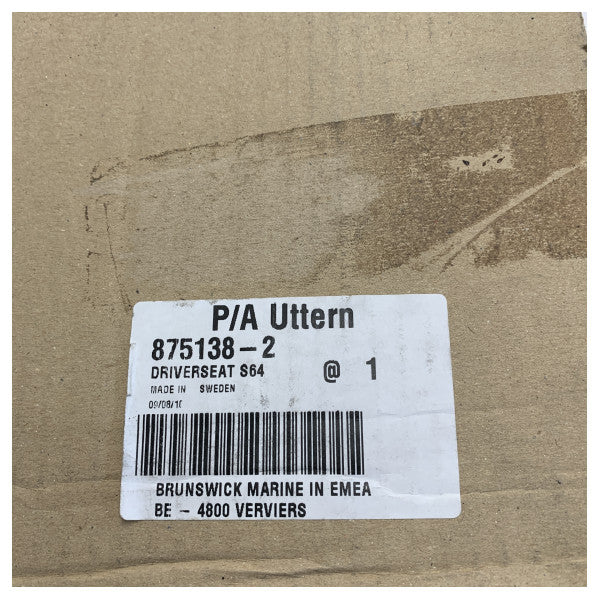 Uttern S64 Banco do Condutor do Barco Almofada Azul - 875138-2 