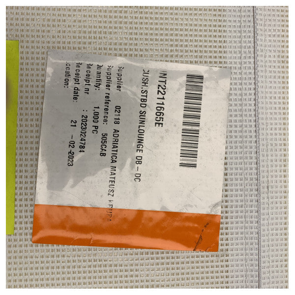 Quicksilver Activ 505 Cabin Starboard Side Sunlounge Cushion Grey - 2211665E