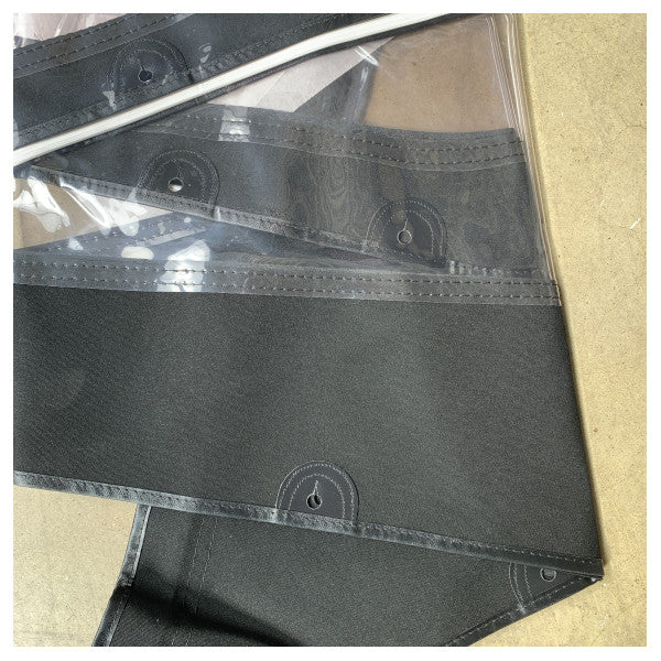 Quicksilver 595 Canvass Cockpit Enclosure Kit Black - VK_QS595IK1