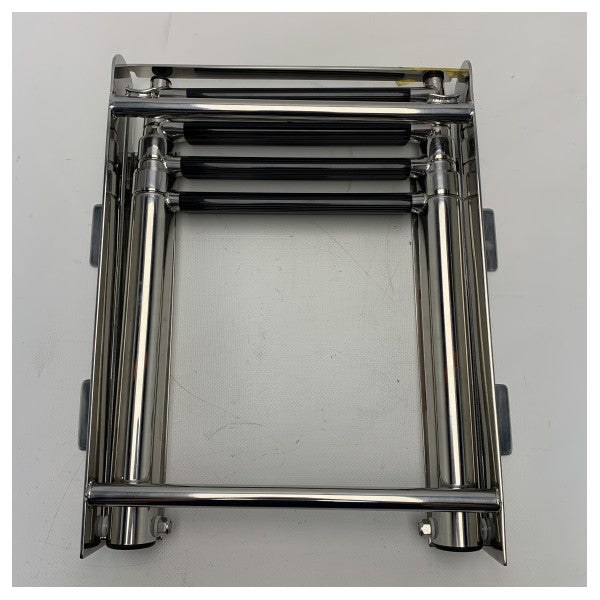 Plastimo udtrækkelig svømmestige i rustfrit stål 4 trin underkonstruktion