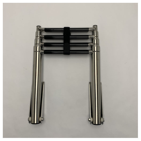 Edelstahl 4-Stufen klappbare Badeleiter - LADR40001-N 