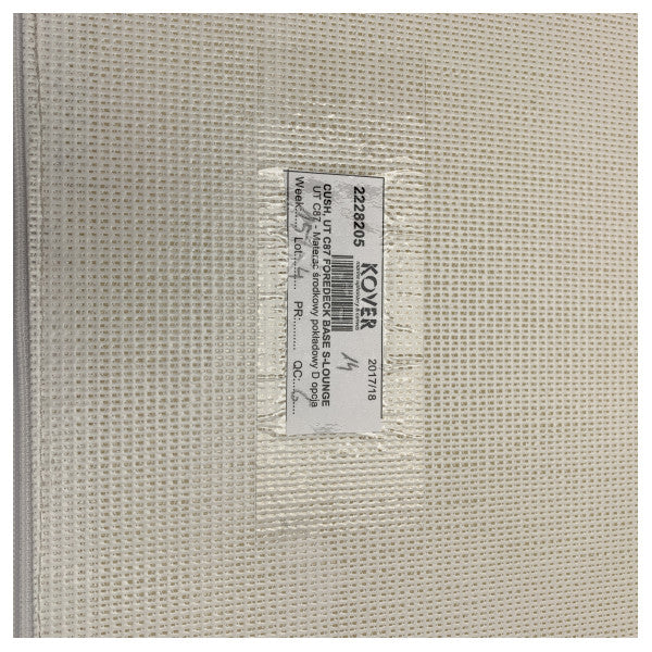 Uttern C87 Fordeck Base Sunlounge Cushion Antracite