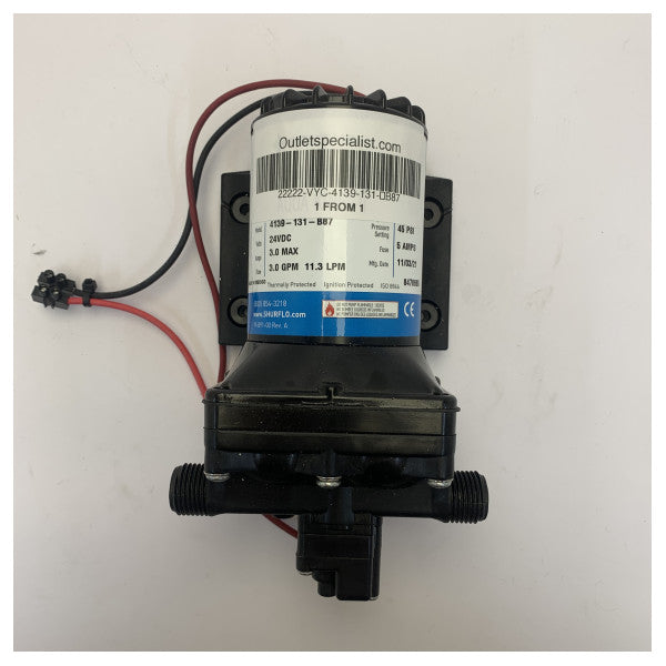 Shurflo Aqua King II 4139-131-B87 Pompa a pressione per acqua dolce marina 12V 