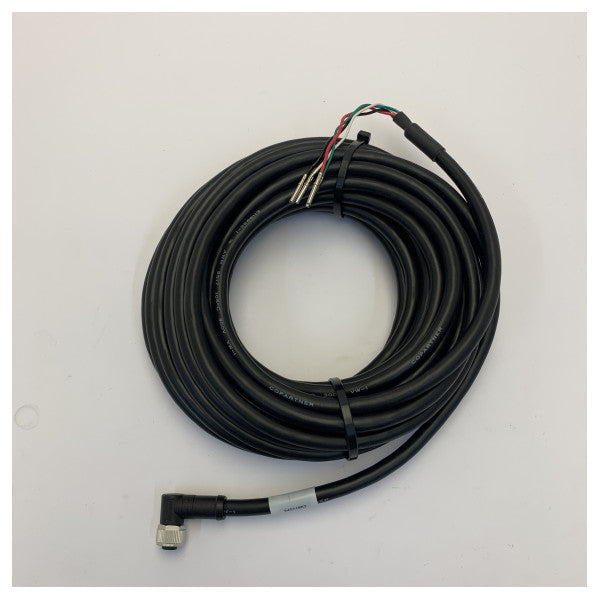 Volvo Penta 24011652 Marine Electronics Cable M12 Connector to Exposed Wires