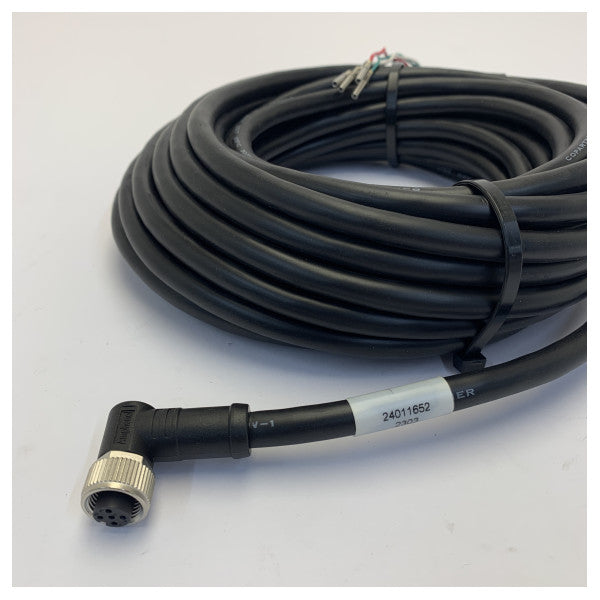 Volvo Penta 24011652 Marine Electronics Cable M12 Connector to Exposed Wires