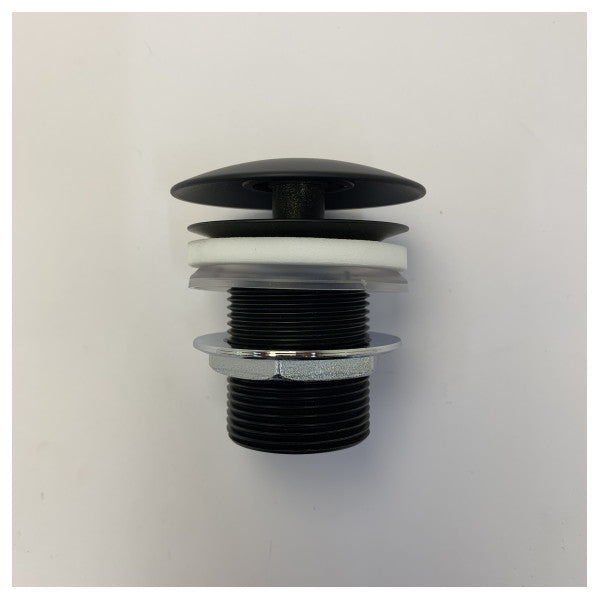 Gessi 01376-299 bundafløbssæt - mat sort yacht-hardware 