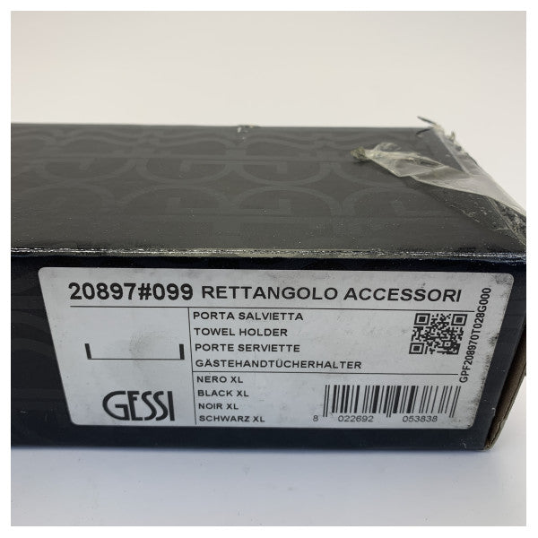 Gessi 20897-099 Rettangolo Ścienny uchwyt na ręczniki 30 cm 