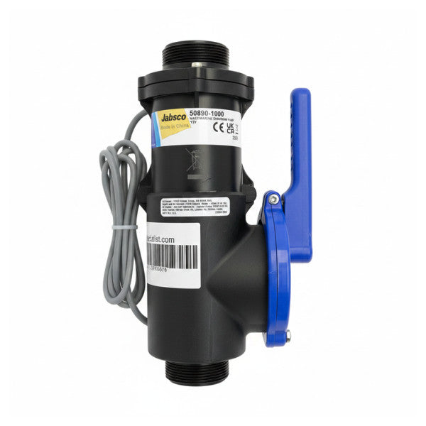 Jabsco 50890-1000 Marine Waste Pump - Filterless Single Diaphragm 12V