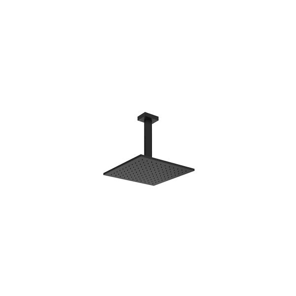 Gessi Shower Head and Arm en Negro Mate 15186-299 - Accesorio Náutico de Grado Marino para Yate 