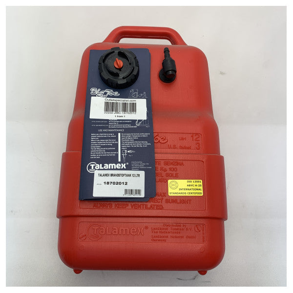 TALAMEx Outboard Engine Tank Fuel 12L Red - 18702012