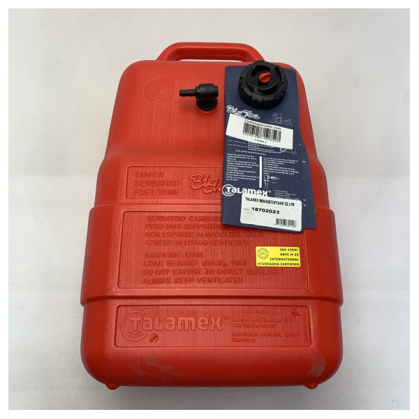 Serbatoio per motore fuoribordo Talamex 22L ROSSO - 18702023