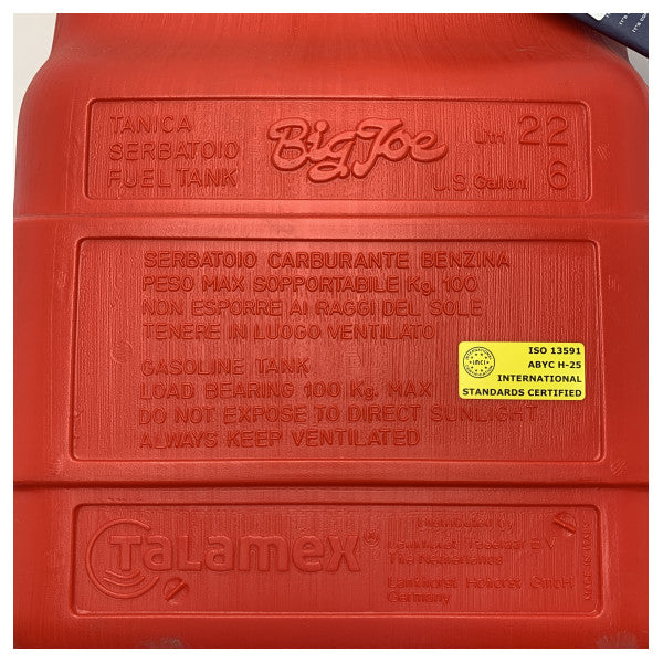 Serbatoio per motore fuoribordo Talamex 22L ROSSO - 18702023