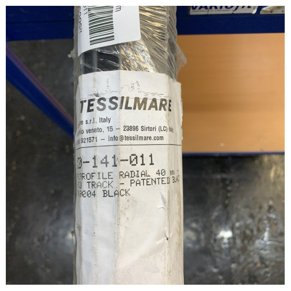 Tessilmare Marine Rub Rail 130-141-011 yacht-fenderprofil - ubrugt 