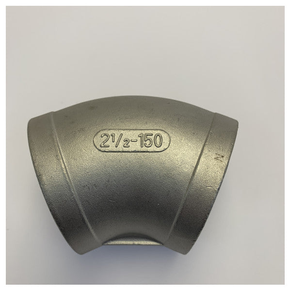 Rustfrit stål maritimt gevindfitting 150 PSI yachtbeslag 0120N-10 