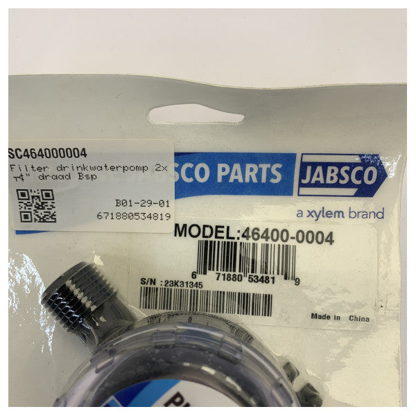 Jabsco 46400-0004 marine pumpe-sil inline vannfilter 