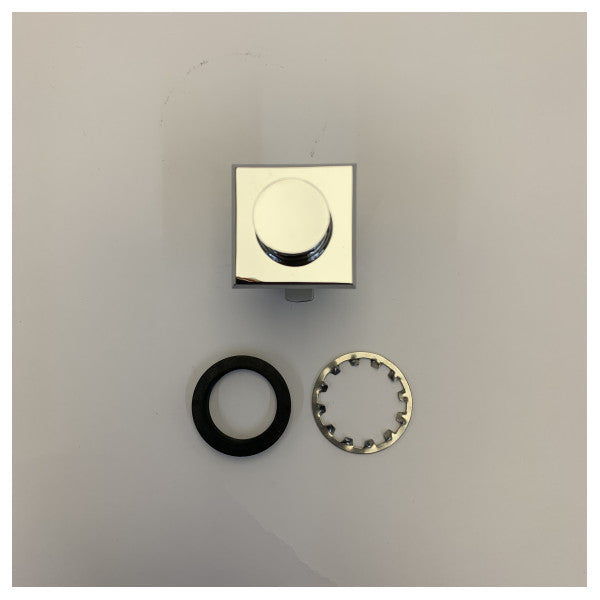 Loquet à fermeture par pression carré Southco MP-05-212-11 - Quincaillerie de yacht chromée 