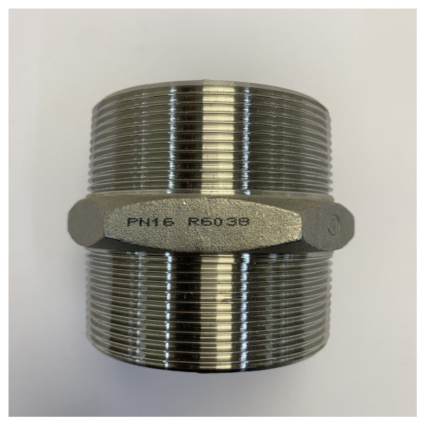 Marine Pipe Nipple PN16-R6038 - 2 1/2 Inch teški metalni cijevni spoj 