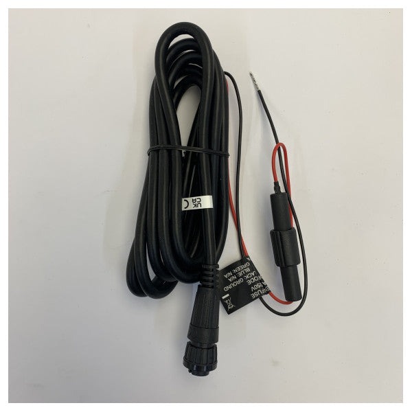 Garmin Marine Electrical Cable с инлайн държач за предпазител, резервен комплект предпазител 