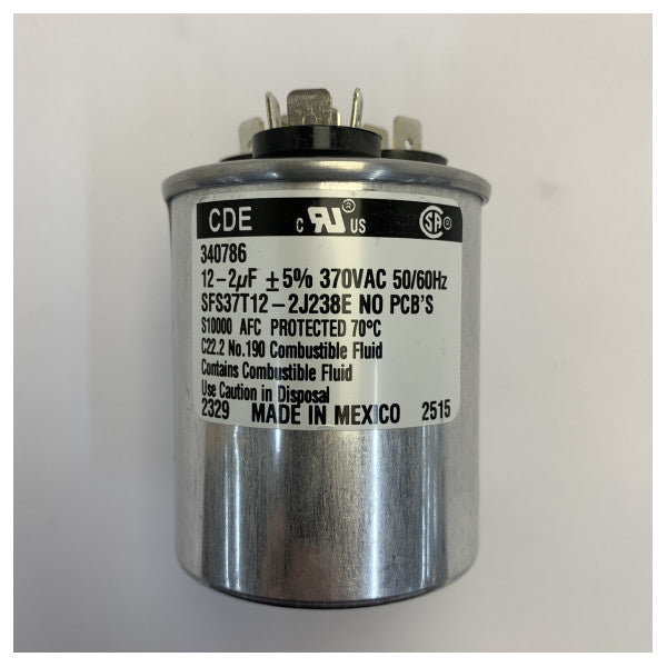 Dometic 340786 Condensador de arranque do motor para HVAC e refrigeração marítimos 