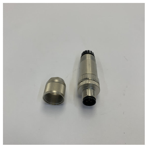 Phoenix Contact SACC-M12MS-5PL-SH Conector industrial macho M12 de 5 pinos blindado 