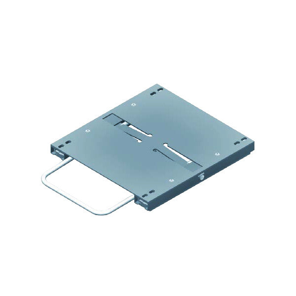 Regulowana podstawa fotela pilota Norsap w kolorze srebrnego aluminium - 3751/640