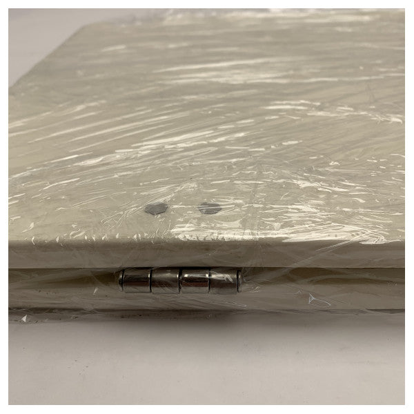 Uttern T57 Sunlounge siġġu tal-plastik | bracket ta' appoġġ abjad - 879DEL236 