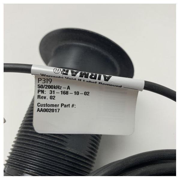 Airmar Simrad P319 600W i skrog dybde sensor 50 / 200 kHz - AA002017 