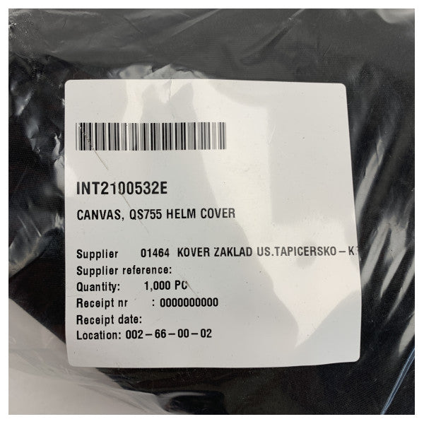 Quicksilver Activ 755 Canvass Helmstation Abdeckung Schwarz - 2100532E 