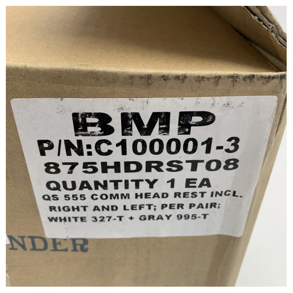 Springfield-pääntuki Quicksilver 555 -pilotinsatille vasemmalle ja oikealle puolelle - C100001-3 - 875HDRST08 