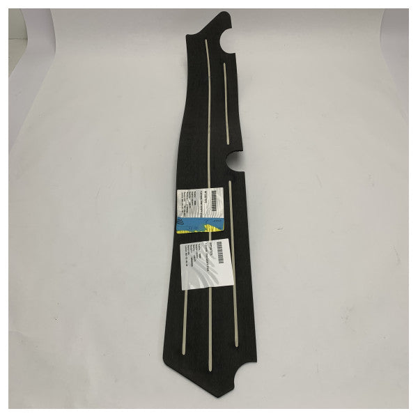 クイックシルバー 675 パイロットハウス エクスプローラー 右舷側の黒いチーク材のコックピット用セット - 2307075 