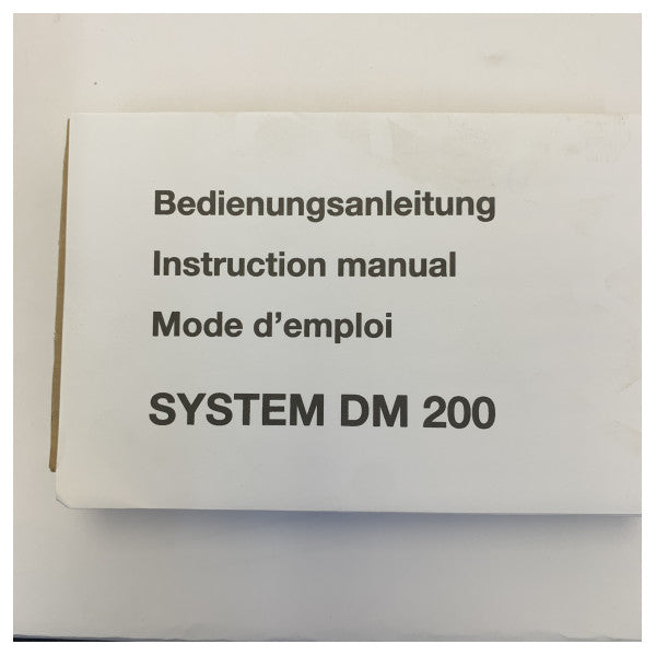 DM200 manuell dubbelkomponents fogpistol för tvåkomponentspatroner - marin kvalitet 