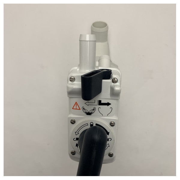 Jabsco 29040-3000 toalettpumpe komplett for Twist'n Lock håndtoalett 