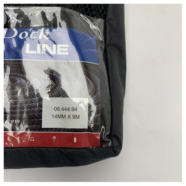 حبل ربط أوسكولاتي أسود مع حقيبة 14 مم × 9 م - 06.444.94 