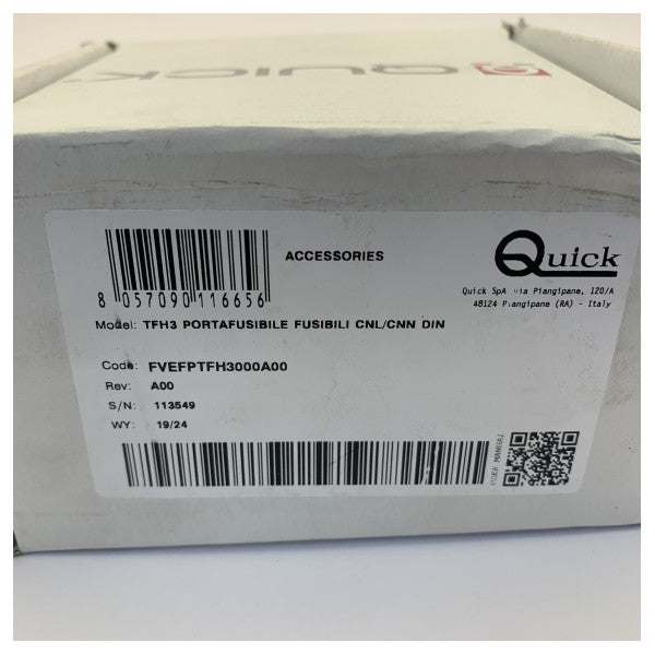 Quick THF3 ANL Fuse Holder with Clear Cover 350 Amp