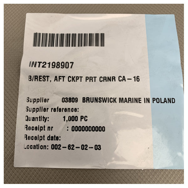 Quicksilver 645 ラウンドコックピットバックレストアフトシートクッション - 2198907