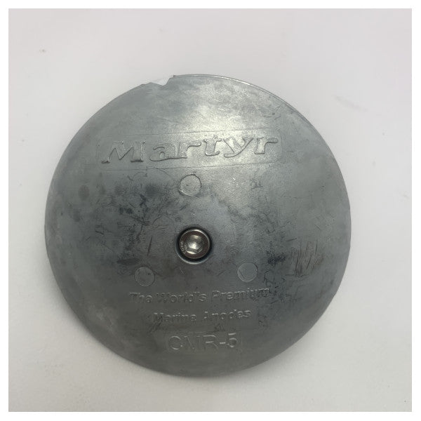 Martyr Zinc Rudder Anode Kit Round - CMR05