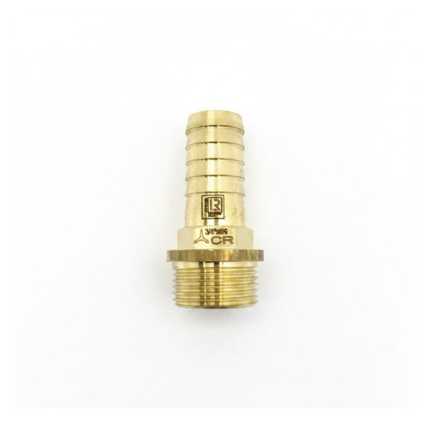 KONIK 3/4inch x 19mm CR Brass Hose Barb Fitting - Marine Yacht Hardware 7156E