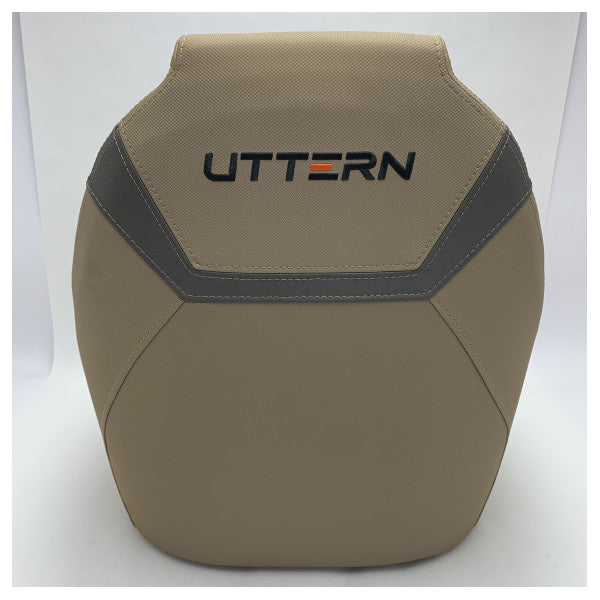 Uttern foldbar flip up pilot styrings cockpit sæde beige - 2161870 