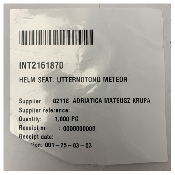 Uttern foldbar flip up pilot styrings cockpit sæde beige - 2161870 