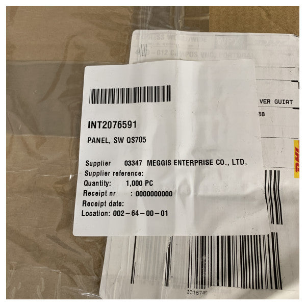 Panneau de commutation électrique Quicksilver 705 pour le puisard, le klaxon, la lumière et la pompe à eau 12V - 2076591 