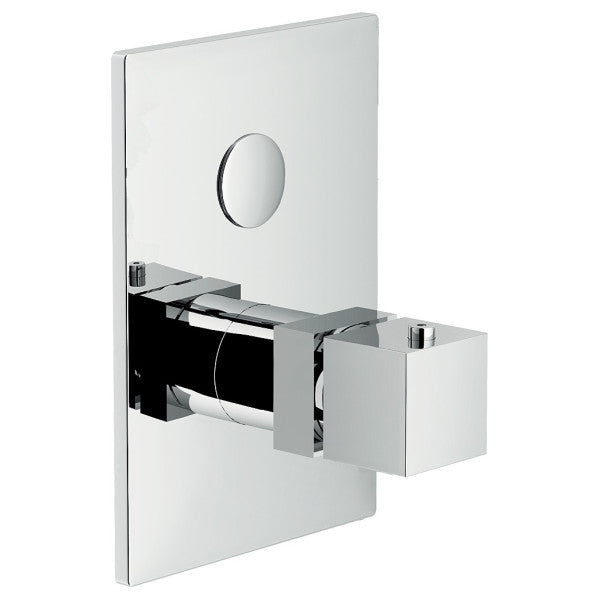 Nobili Cube Chrom Wall Mount Thermostatische Duschmischer - CB508Tecr