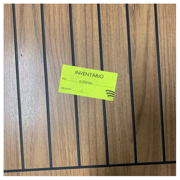 Kit de plancher de cockpit en teck stratifié Uttern S62 côté bâbord arrière - 2083961 