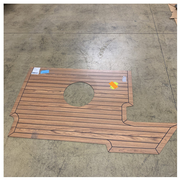 ウッターニ S62 スターボード後方ラミネートチークコックピットフロアキット 4 mm - 2083962 