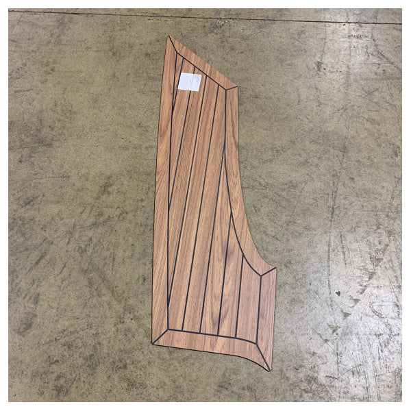 Kit de plancher stratifié en teck de 4 mm pour le côté tribord de l'Uttern S62 - 2083964 