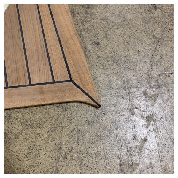 Gerçek Denizcilik Görünümüne Sahip Premium Teak Güverte Plakası Quicksilver botları için 