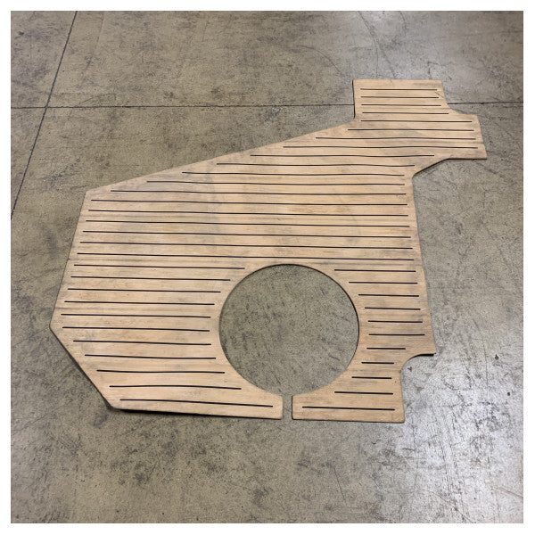 Quicksilver Flexiteek Decking Sintético de Teak para o chão do Cockpit de popa - 2288072 